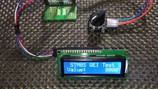 STM8S Encoder Interface Example [upl. by Baldwin]