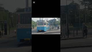 Linje 3 nach Kålltorp 2x M29 Ausfahrt aus Göteborg Verlandergatan tram shorts capcut [upl. by Dott]