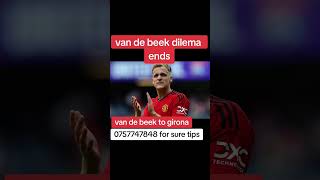 Donny van de beek to girona manchesterunited [upl. by Marilin]