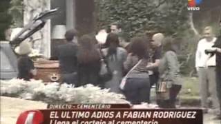 La despedida a Fabián Rodríguez Nazarena Vélez y la familia del empresario [upl. by Landes980]