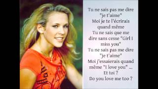 Lorie  I Love You paroles [upl. by Melmon]