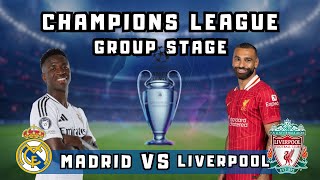 Real Madrid VS Liverpool  Champions league 2425  FC 25 prediction mbappe salah bellingham [upl. by Mohl]