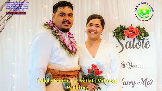 Salote Kaufusi amp Vailala Vaotangi Wedding Celebration 02 November 2024 [upl. by Gardner]