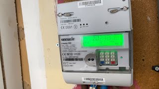 How to read a Secure Liberty 100 electricity meter [upl. by Selrhc]