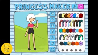 Princess Maker by GirlsGoGames  Make your own unique characters [upl. by Leohcin]