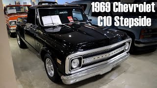 Custom 1969 Chevrolet C10 Stepside 454 Bigblock V8 at Gateway Classic Cars [upl. by Leong47]