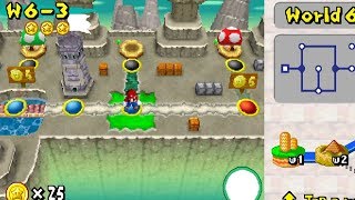 World 63  Star Coins  New Super Mario Bros DS [upl. by Alansen518]