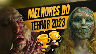 10 MELHORES FILMES DE TERROR DE 2023 [upl. by Flavia]