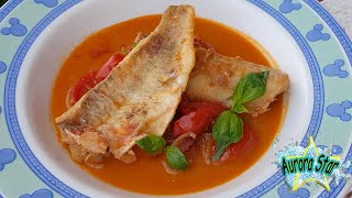 Ricetta veloce e facile filetti di scorfano allacqua pazza [upl. by Ttoille]