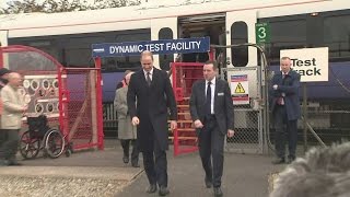 William gets the chance to drive Crossrail train [upl. by Mcculloch]