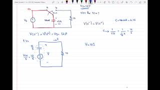 Circuit Analysis using Laplace Transform [upl. by Ahsirtap]