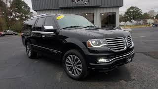 2016 Lincoln Navigator L 44k Low Miles For Sale At Holiday Motors [upl. by Rillis27]