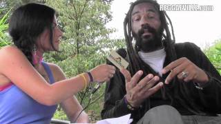 Interview Prezident Brown  Reggae Jam 862011 [upl. by Ahseek]