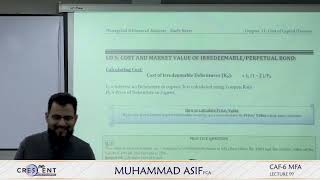 CAF 06 MFA  Muhammad Asif FCA  Autumn 2024 Session  Lecture 09 [upl. by Daggna]