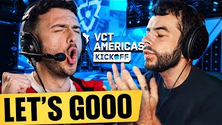 Tarik Reacts to Sentinels vs 100 Thieves  ELIMINATION MATCH  VCT Americas 2024 KICKOFF [upl. by Flanders]