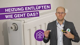 Wie entlüfte ich eine Heizung  Hausverwaltung amp Immobilien Jaklitsch [upl. by Lipson]