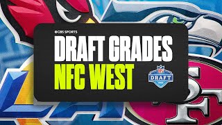 2024 NFL Team Draft Grades For NFC WEST Division I CBS Sports [upl. by Bergmann]