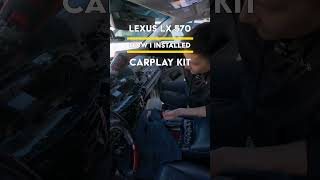 Flawless CarPlay Installation lexus approved best highquality carplay automobile diy shorts [upl. by Pressey]