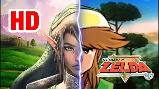 We played Zelda 1 REMASTERED [upl. by Eelan]