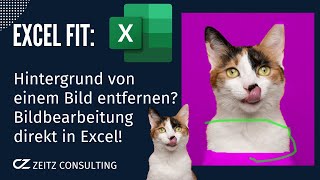 Gewusst In Excel könnt ihr den Hintergrund von Bildern entfernen Bildbearbeitung direkt in Excel [upl. by Danuloff]