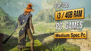 Top 100 Best Mid Spec Pc Games For i3  4GB RAM 2024 [upl. by Ambrose277]