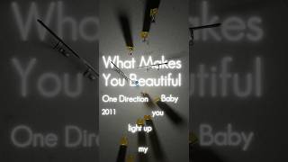 What Makes You BeautifulOne Direction [upl. by Assiar166]