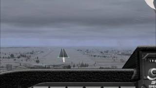 FSX  Manual landing at Vostochny Airport  UWLW Russia [upl. by Eerihs197]