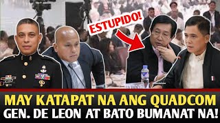 SA WAKAS MAY KATAPAT NA ANG QUADCOM TINAWAG NA ESTUPIDO SI ACOP AT PADUANO [upl. by Morel]