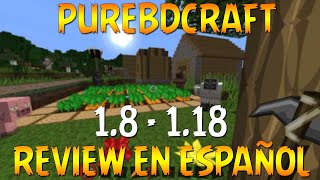 Review Del Pack De Texturas PureBDcraft  121  Review En Español [upl. by Tiphane171]