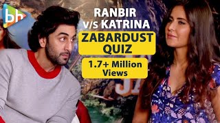 I Am A Katrina Kaif Encyclopedia  Ranbir Kapoor  Quiz  Jagga Jasoos [upl. by Naillig]