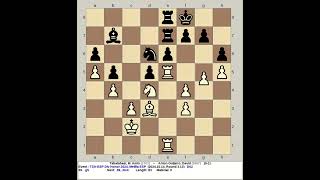 Tabatabaei M Amin vs Anton Guijarro David  Spain Team Chess Div Honor 2024 Melilla [upl. by Lahpos]