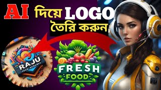 How To Create Best 3D Logo Using AI  Kivabe AI Diye Logo Banabo [upl. by Koffler47]