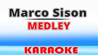 Marco Sison Medley KARAOKE [upl. by Hgielrahc]