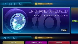 FINAL CHANCE CRISTIANO ANODIZED For Everyone In Rocket League [upl. by Eenoj]