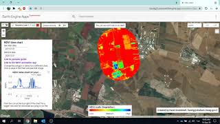 מדריך שימוש באתר גרף NDVI למחשב [upl. by Danais]