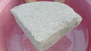 ASMR very soft sand dartmixd and pure cement silk crunchy less 💦 dipping crumble in 💦🌊💦🤤😋 [upl. by Noakes]