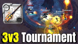 3v3 Tournament Fire Staff Only  Albion Online [upl. by Ivatts]