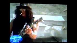 Slash on american idol [upl. by Smeaj]