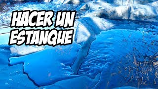 Como Hacer un Estanque Casero muy Fácil 🦈 Trucos y Consejos  La Huerta de Ivan [upl. by Nancie]