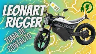 Leonart Rigger la nueva moto eléctrica de la marca catalana [upl. by Olive]