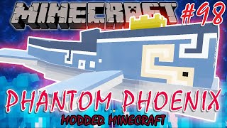 THE AERWHALE KING   Minecraft  Phantom Phoenix Modpack 98 [upl. by Nelra]