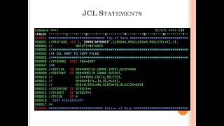 JCL Tutorial  JCL Statements  What is JCL statements  Why it is needed [upl. by Coumas]