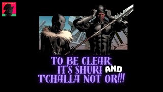 To be CLEAR Its Shuri AND TChalla Not OR [upl. by Maxentia365]