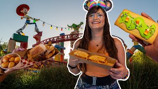 Woodys Lunch Box Halloween 🎃 Disney World Hollywood Studios food review 2024 [upl. by Schatz]