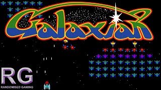 Galaxian  Namco 1979 Arcade  Attract Gameplay amp Playthrough 4K60 [upl. by Zolner]