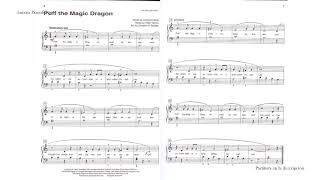 Puff the Magic Dragon Partitura descargable [upl. by Gawlas]