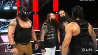 WWe Raw 21 september 2015 Roman Reigns Dean Ambrose  Randy Orton Attacks Wyatt Family [upl. by Stavro414]