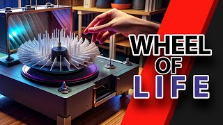 Experience the Magic 3D Printable Zoetrope with AI Laser Lights amp Record Player [upl. by Arrakat]