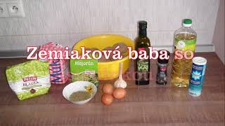 zemiaková baba so slaninkou  video recept [upl. by Lukash773]