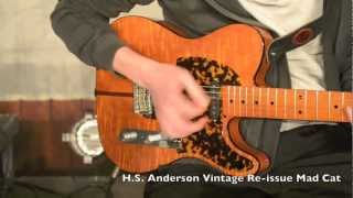 HS Anderson Original 79 Mad Cat vs Vintage Reissue [upl. by Kooima]